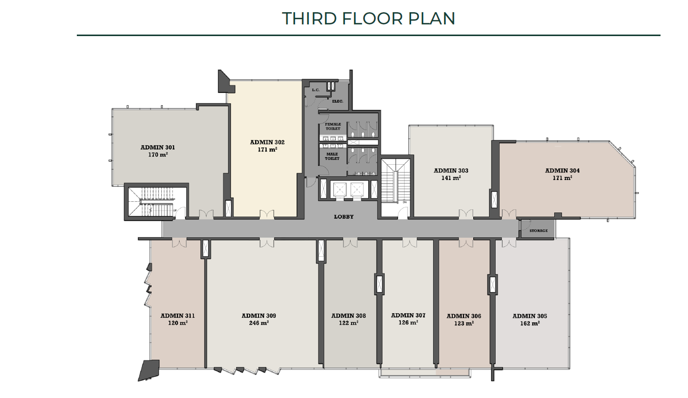 Floor plan for  at The View Waterway