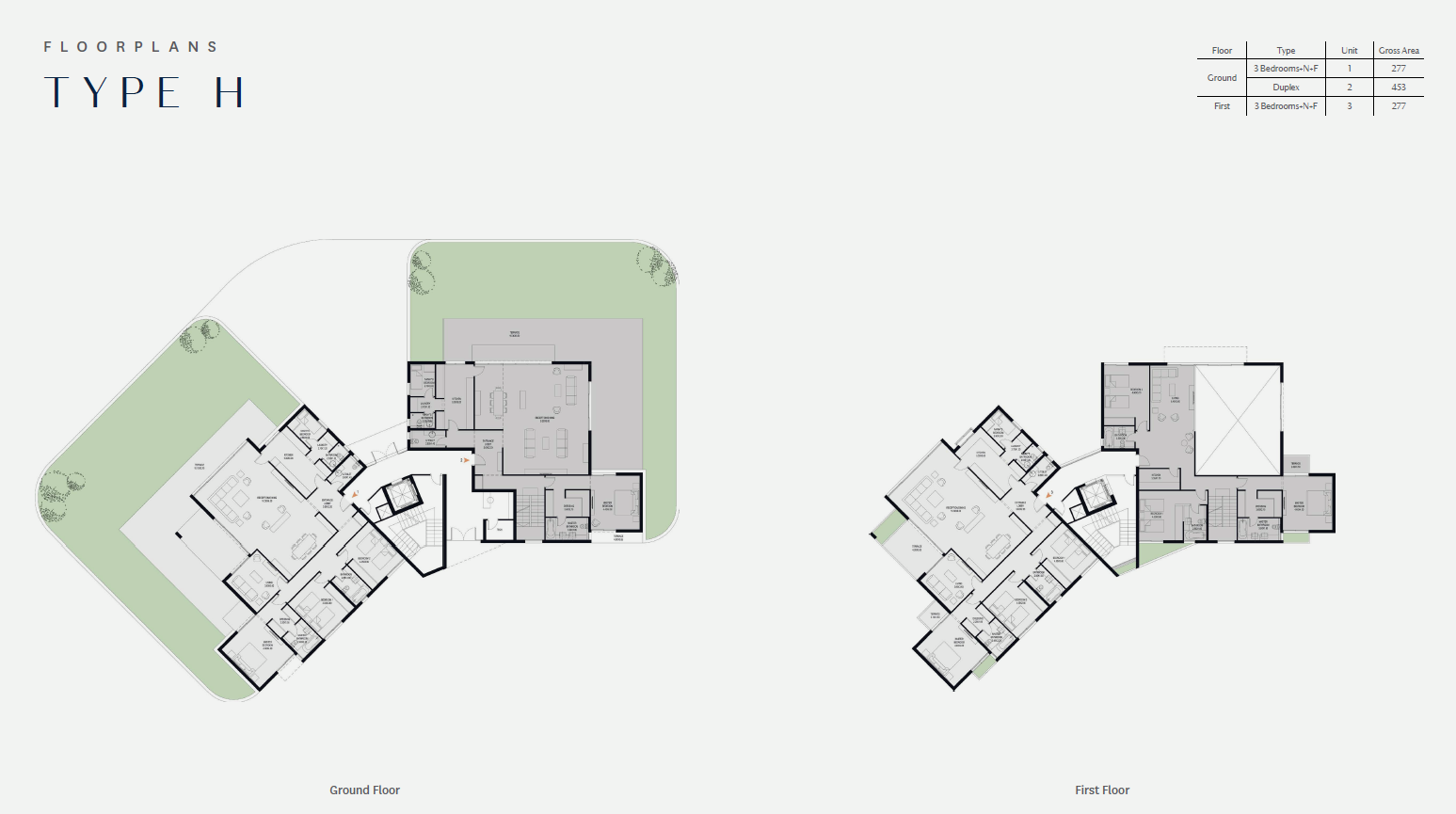 Floor plan for apartment at O West Orascom