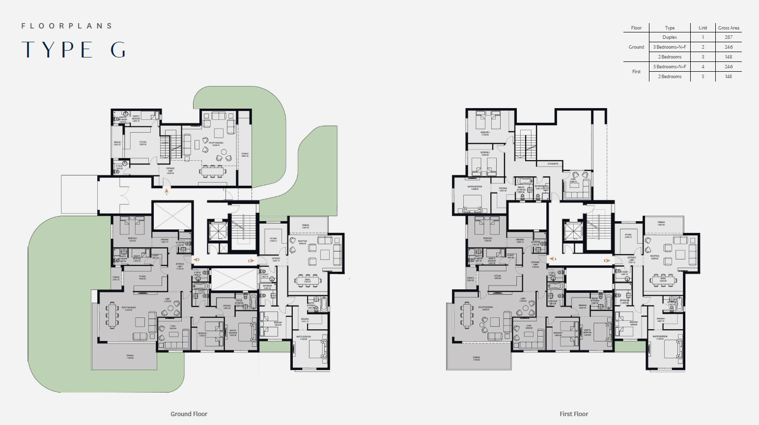 Floor plan for apartment at O West Orascom