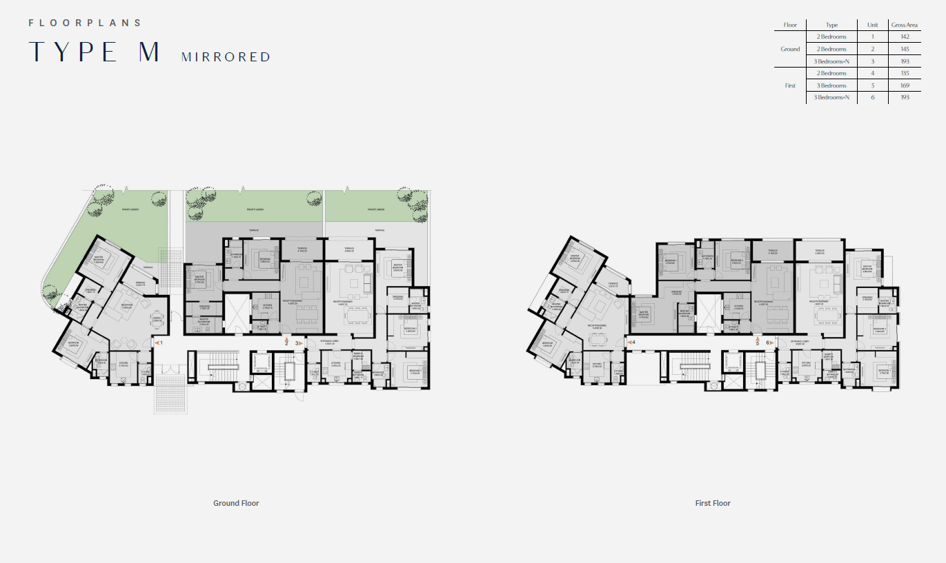 Floor plan for apartment at O West Orascom