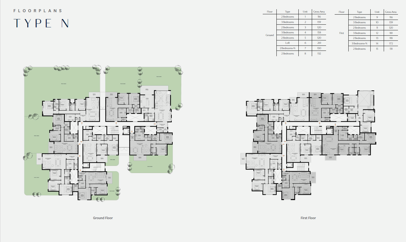 Floor plan for apartment at O West Orascom