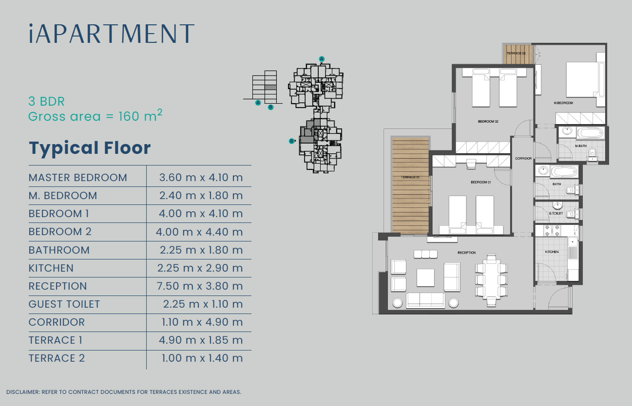 Floor plan for apartment at Mountain View iCity October
