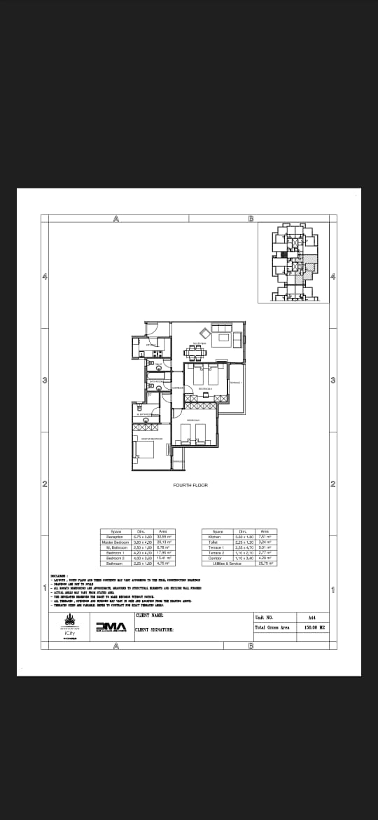 Floor plan for apartment at Mountain View iCity October