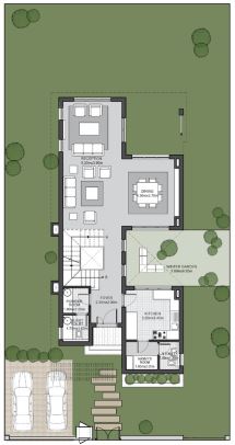 Floor plan for villa at SODIC East