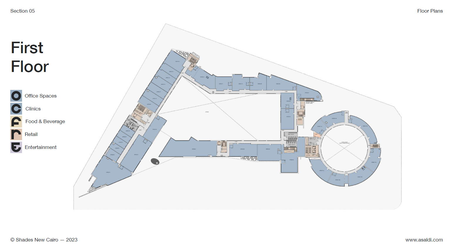 Floor plan for  at Shades