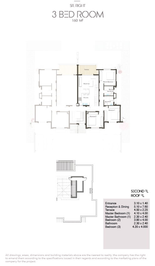 Floor plan for chalet at Gaia