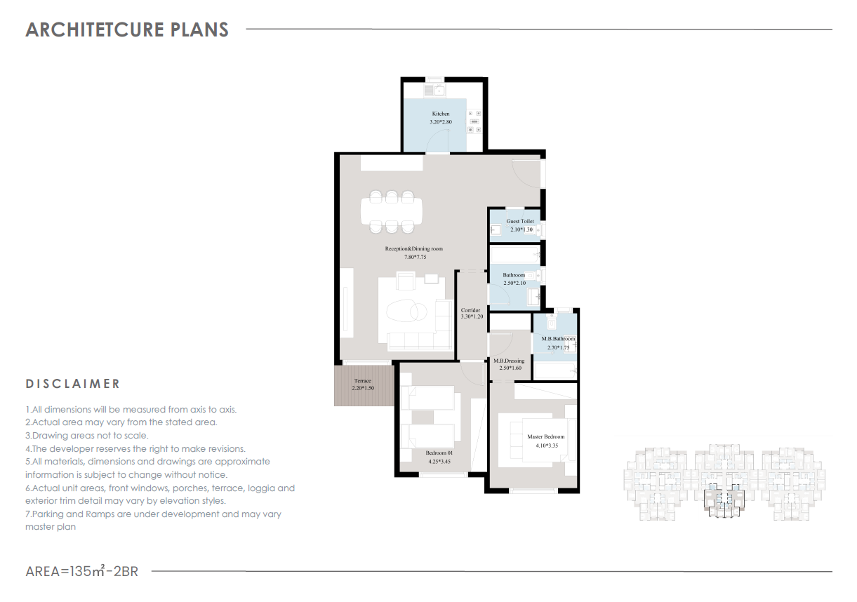 Floor plan for apartment at Acasa Mia