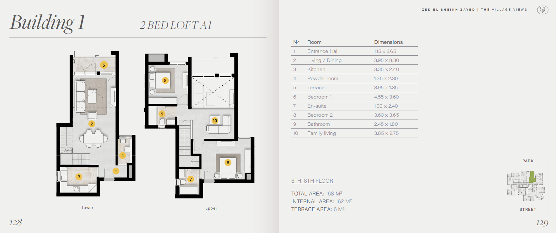 Floor plan for duplex at ZED