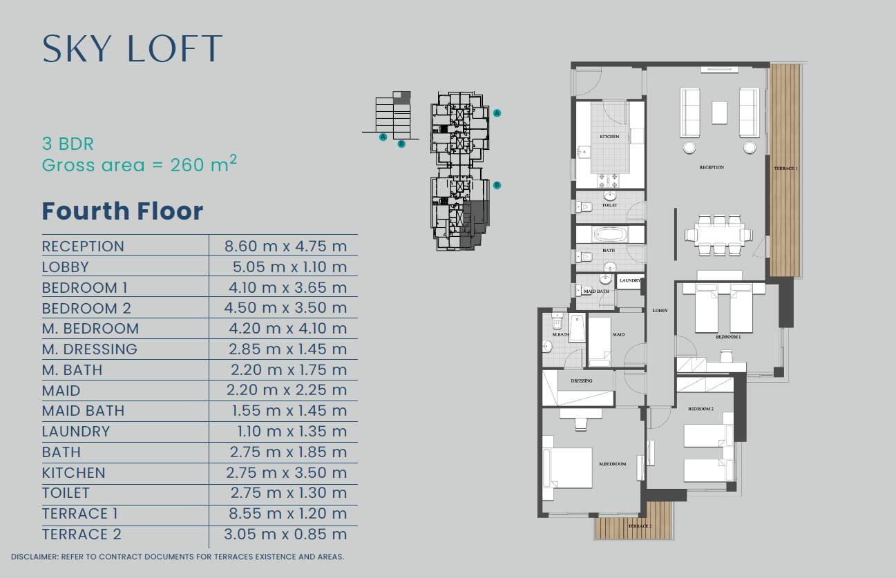 Floor plan for penthouse at Mountain View iCity October