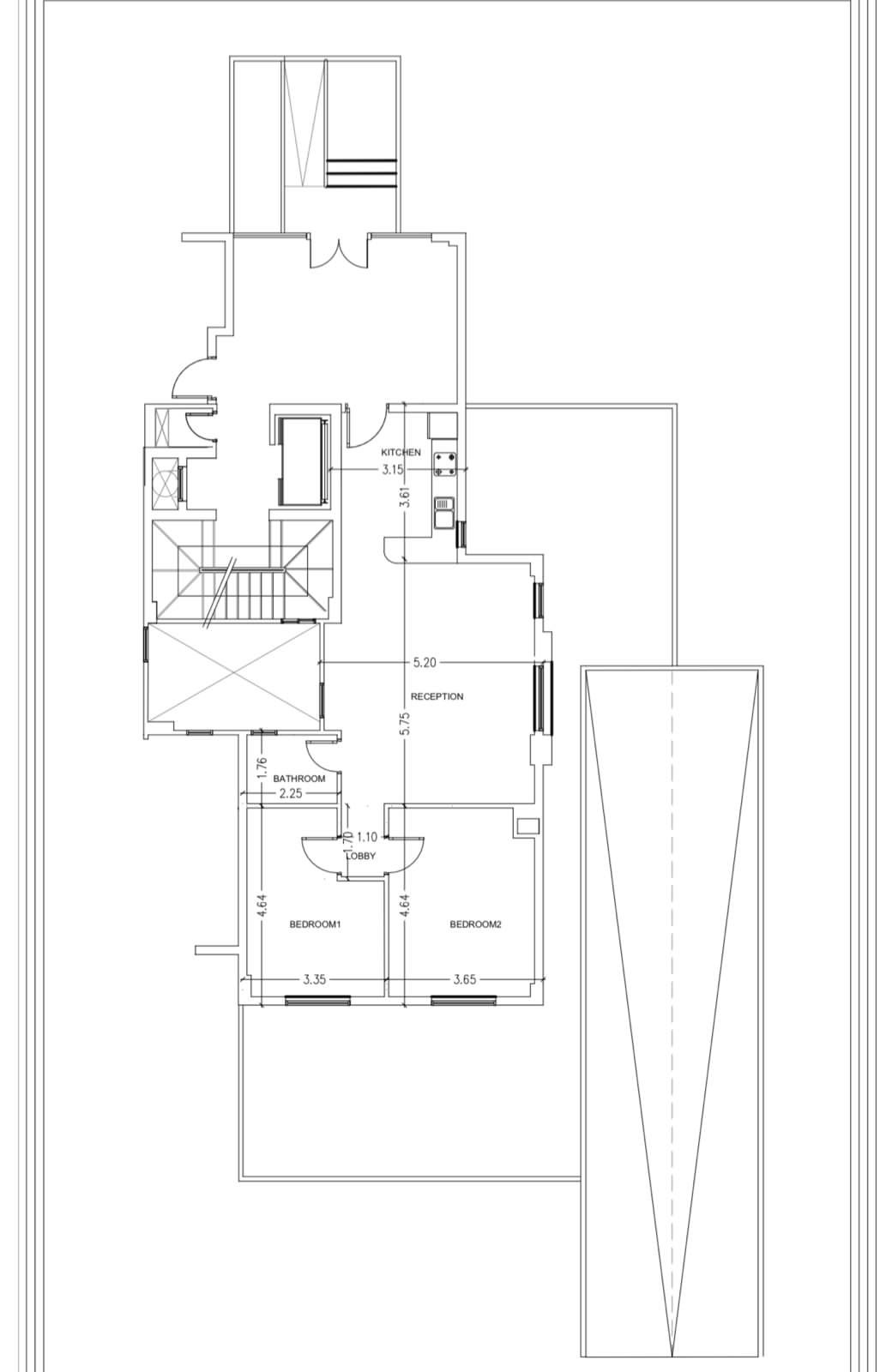 Floor plan for apartment at Sun Capital