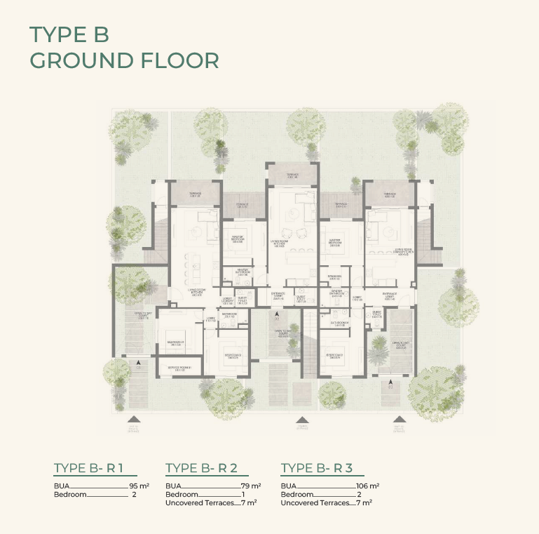 Floor plan for apartment at Town Walk