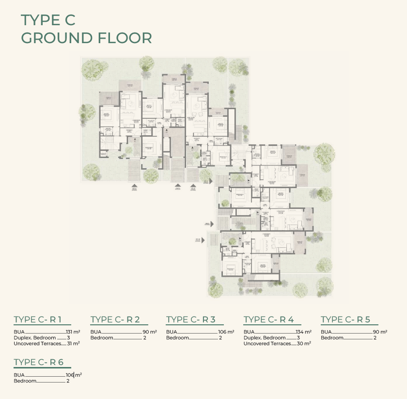 Floor plan for apartment at Town Walk