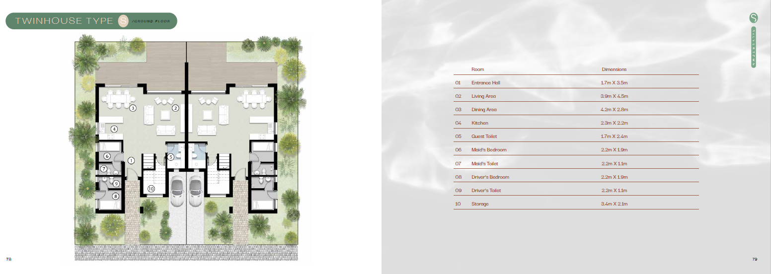 Floor plan for  at Silversands