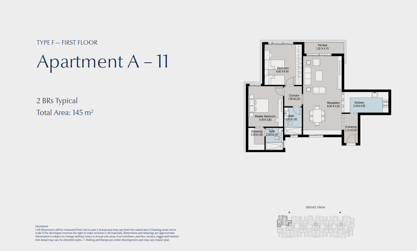 Floor plan for apartment at Bluetree