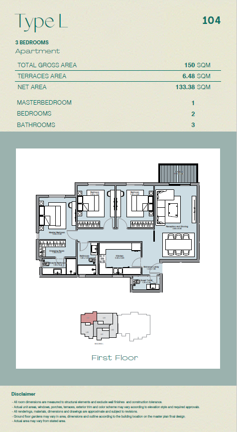 Floor plan for apartment at Ashgar City