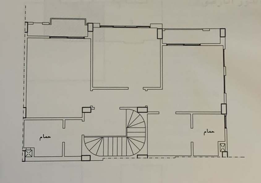 Floor plan for duplex at Green Square