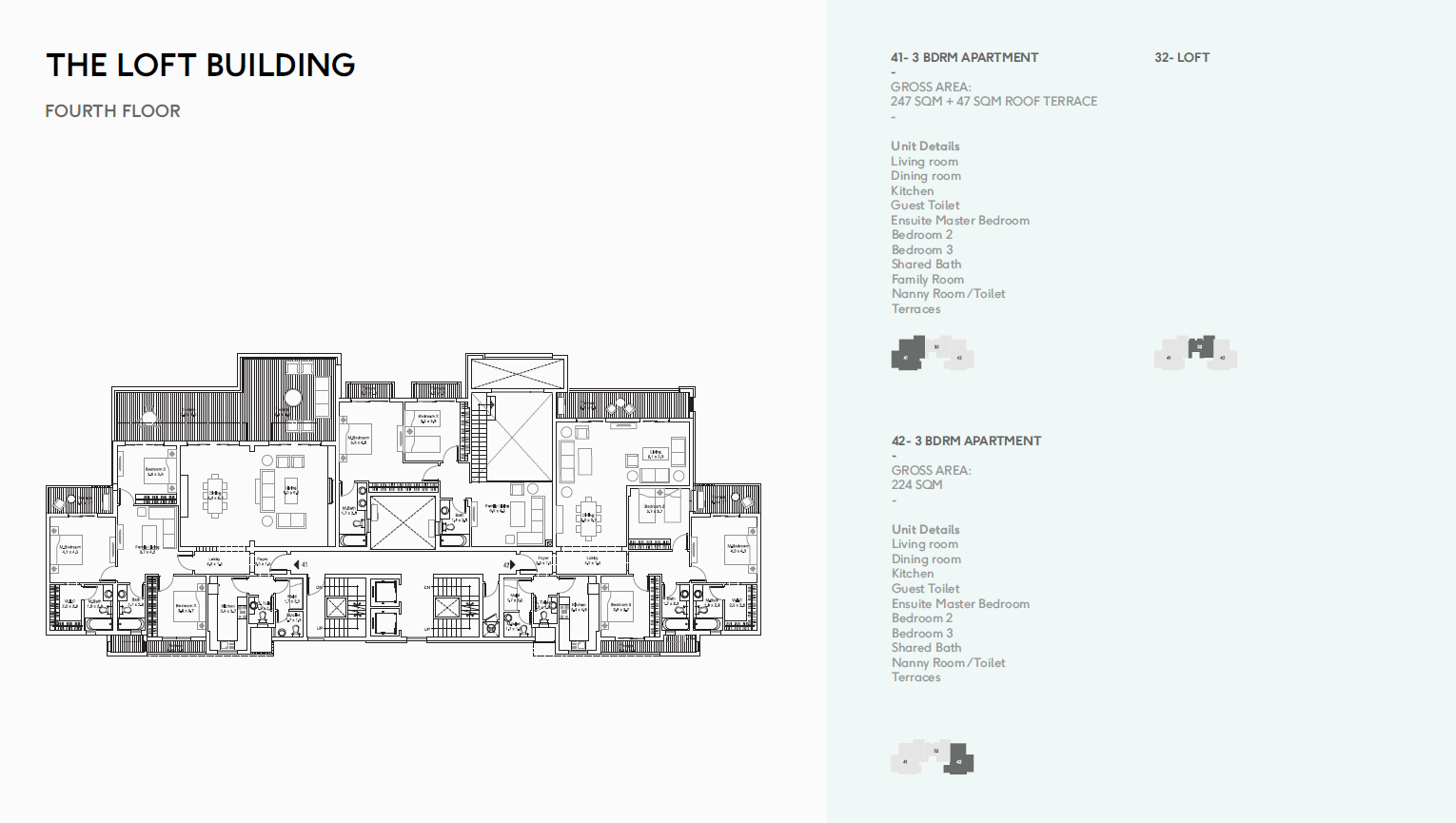 Floor plan for apartment at DISTRICT 5