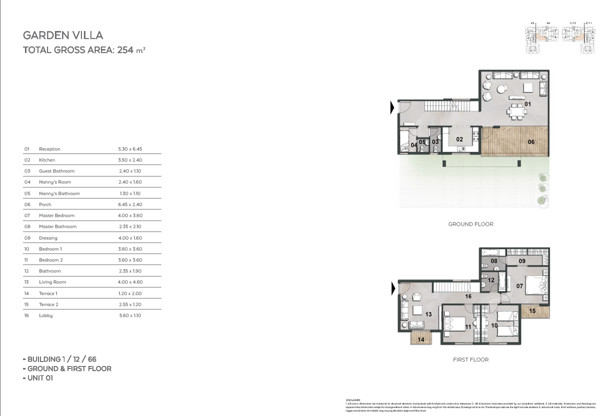 Floor plan for duplex at Vinci