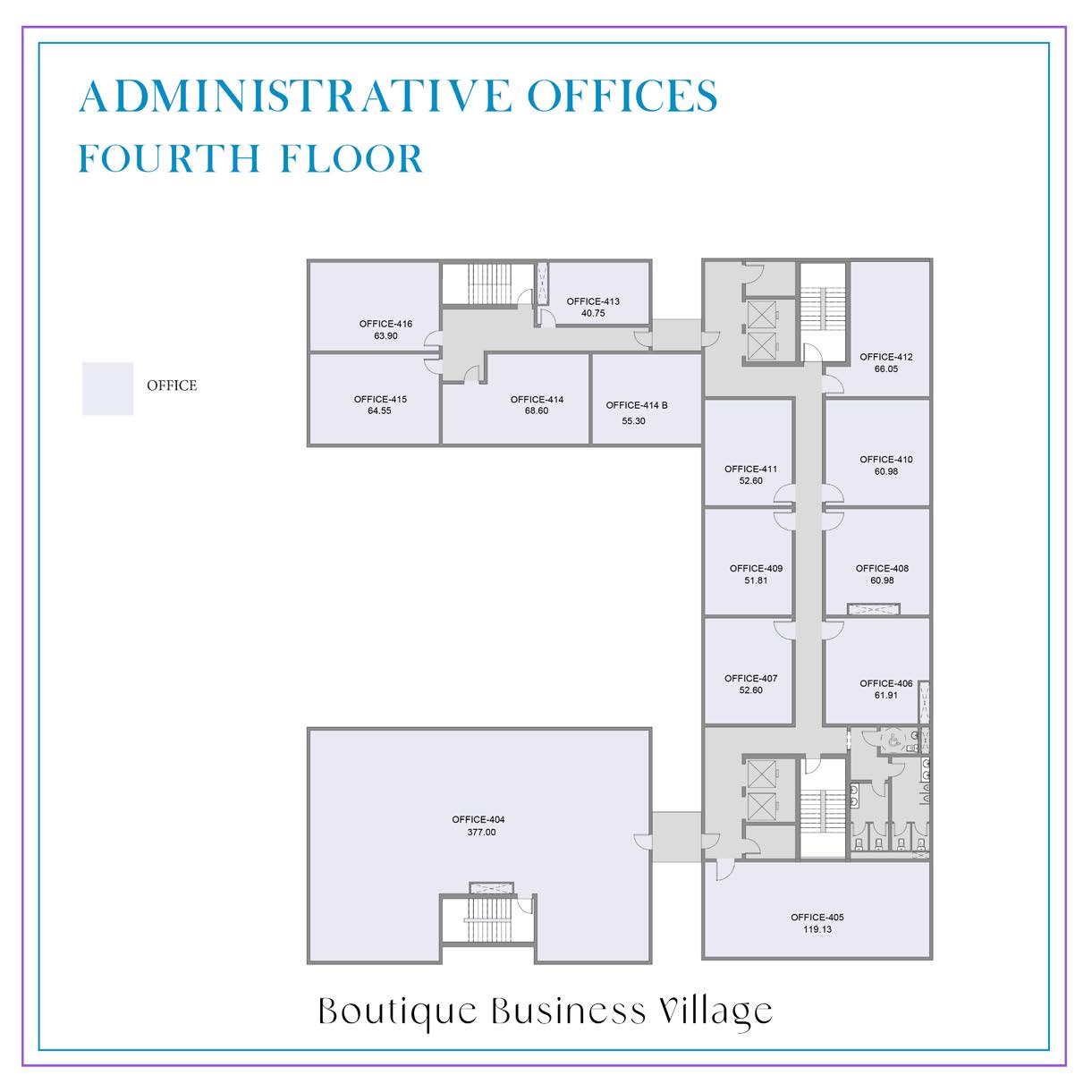 Floor plan for  at Boutique Village