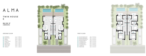 Floor plan for  at Azha North Coast