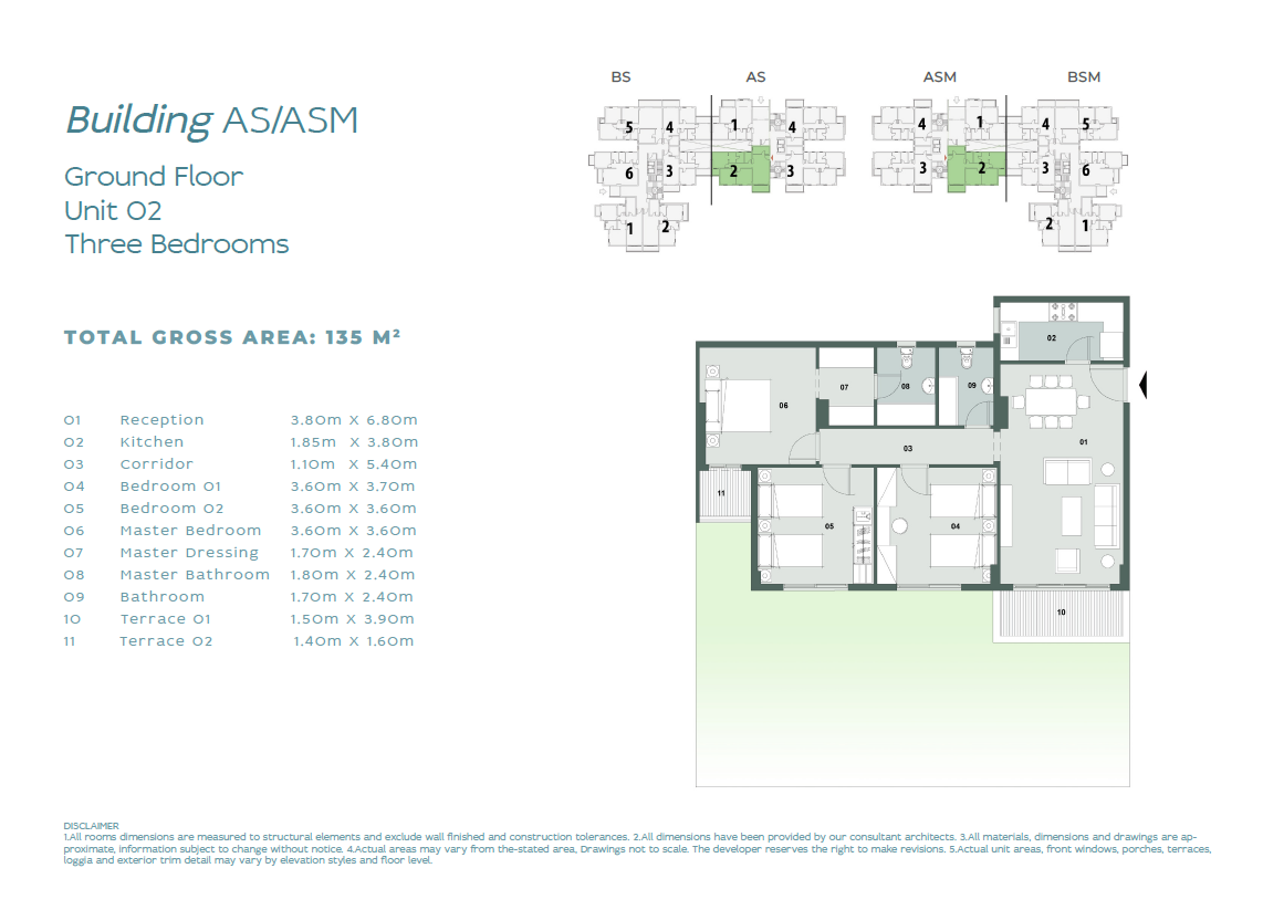 Floor plan for apartment at Il Bosco City