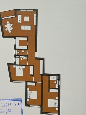 Floor plan for apartment at ZED