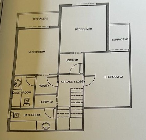 Floor plan for duplex at Mountain View iCity October