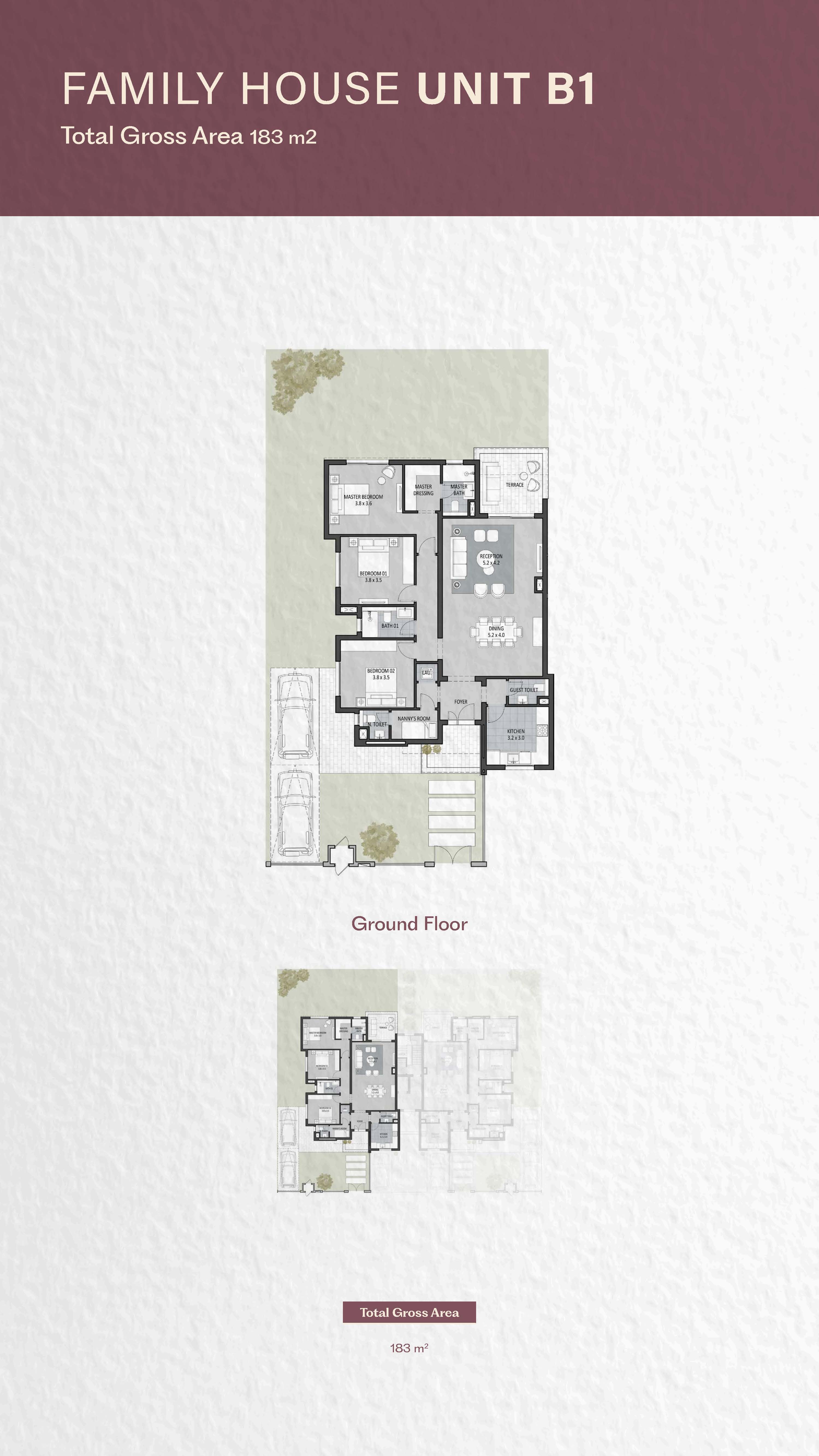 Floor plan for apartment at SODIC East