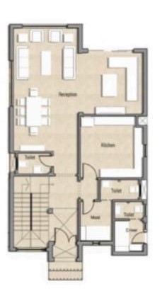 Floor plan for villa at Keeva
