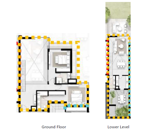 Floor plan for apartment at Solana