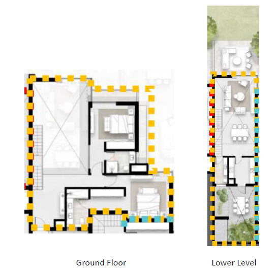Floor plan for apartment at Solana
