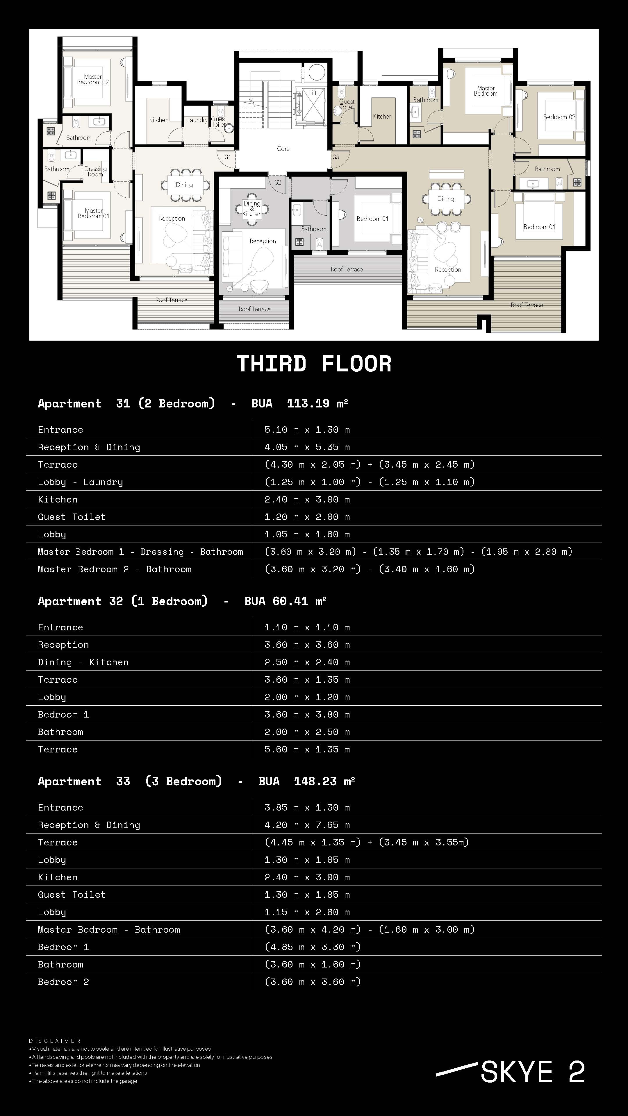 Floor plan for apartment at PX-Phase One