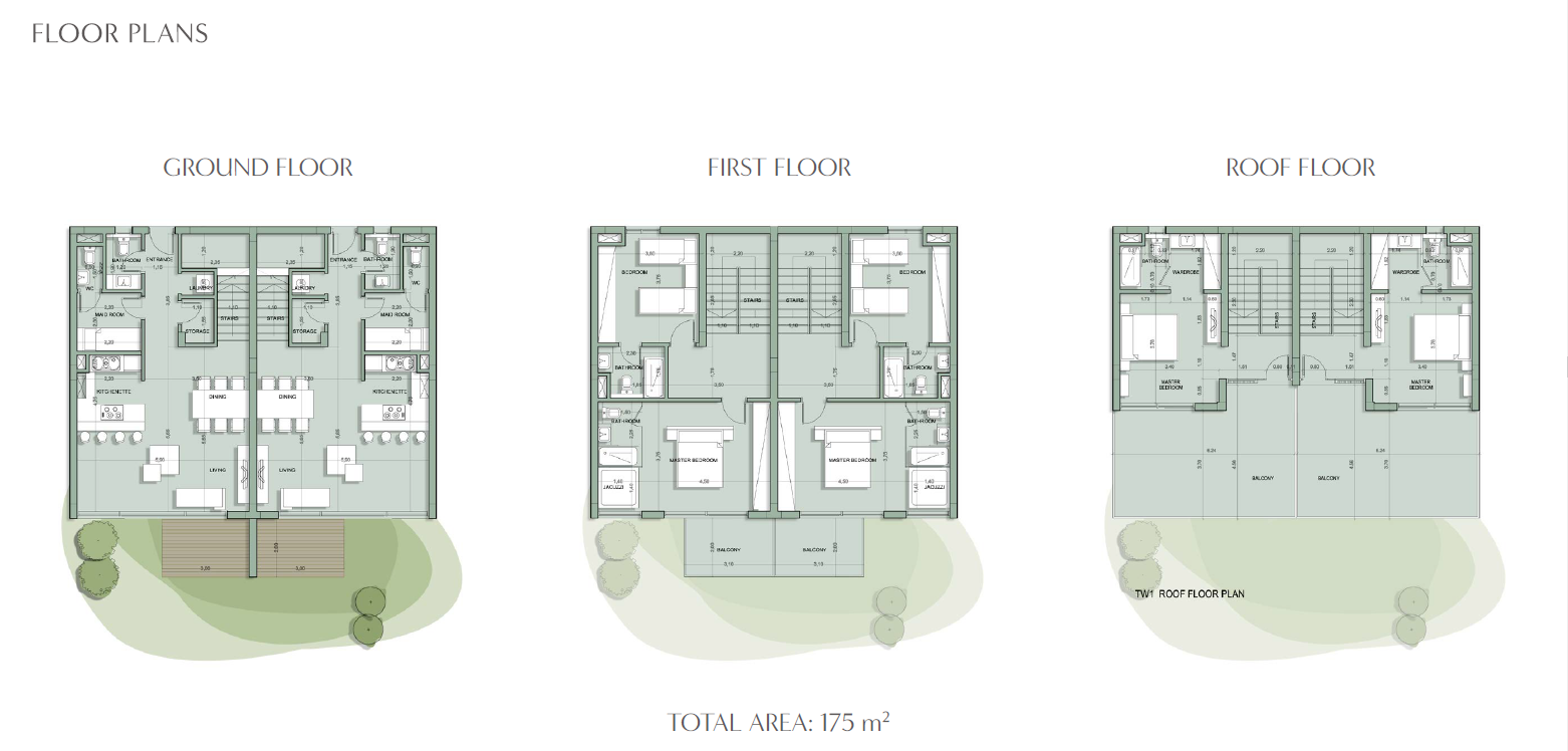 Floor plan for  at Il Monte Galala
