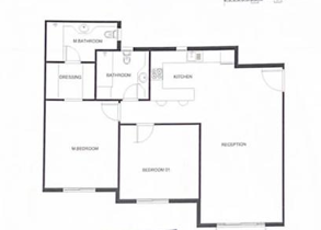 Floor plan for apartment at Mountain View iCity October