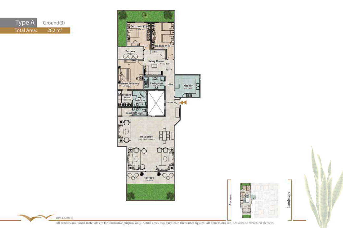 Floor plan for apartment at Rock Eden