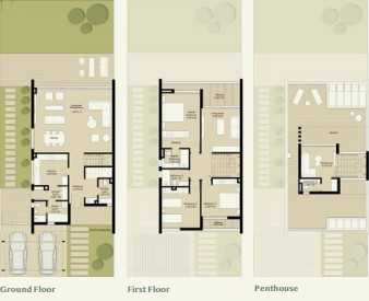 Floor plan for  at Al Burouj