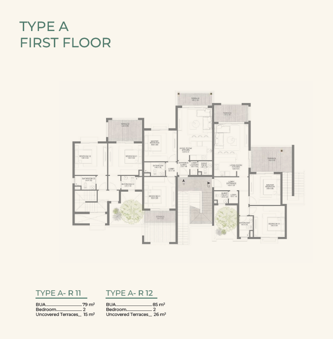 Floor plan for apartment at Town Walk