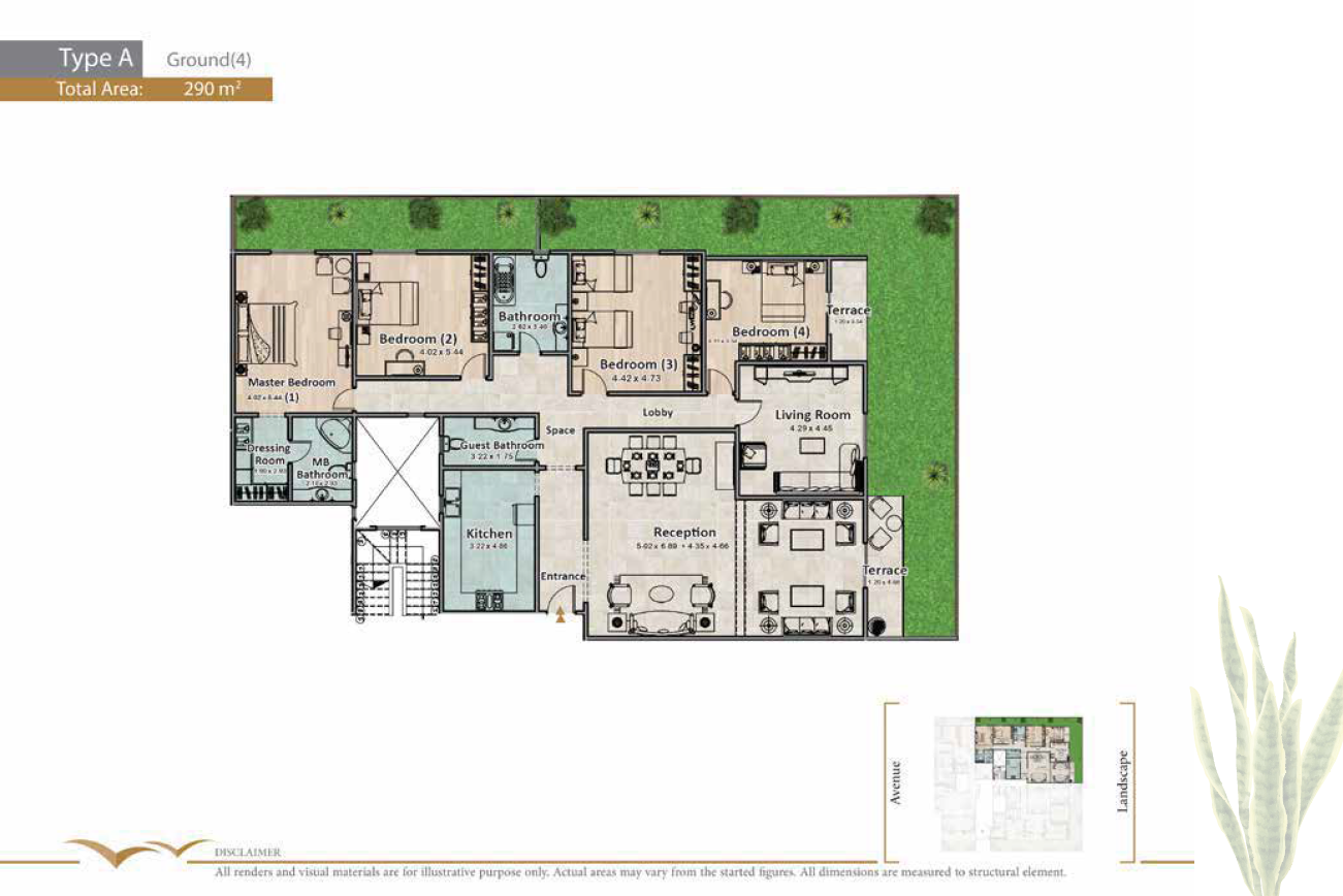 Floor plan for apartment at Rock Eden