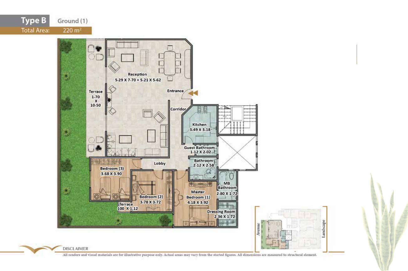 Floor plan for apartment at Rock Eden