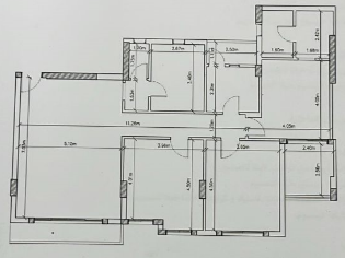 Floor plan for apartment at Al Maqsad