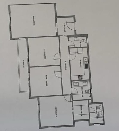 Floor plan for apartment at Mountain View ICity New Cairo