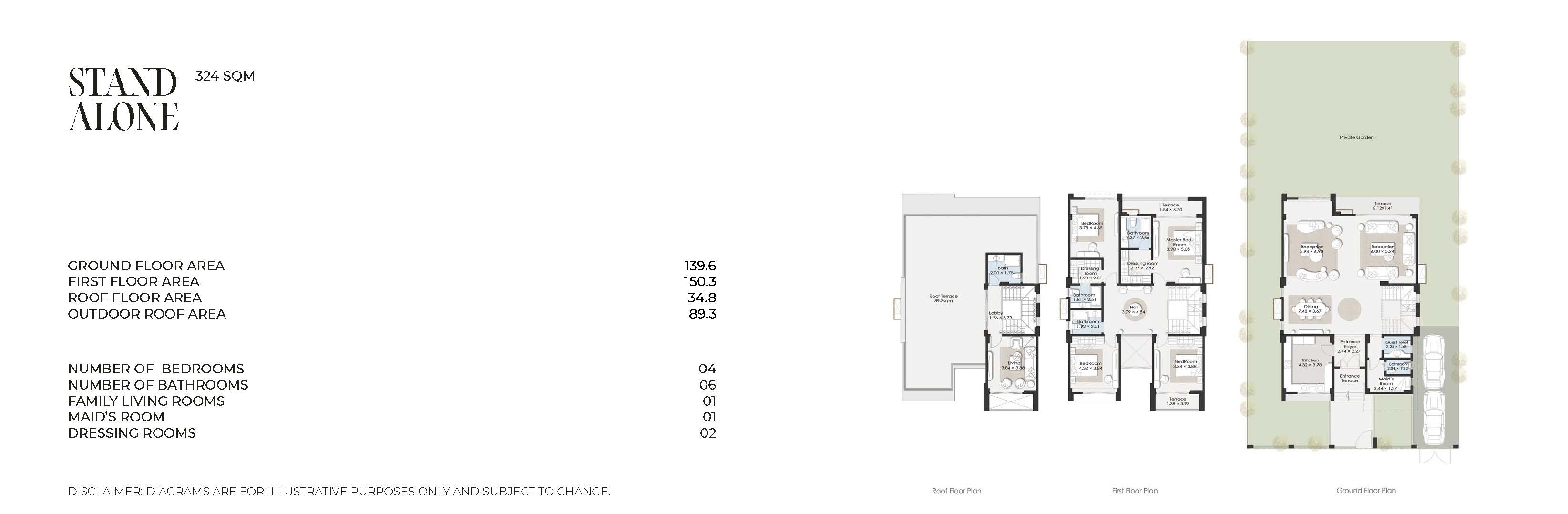 Floor plan for villa at El Patio Vera