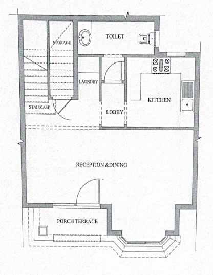 Floor plan for townhouse at Aliva Mountain View Mostakbal City
