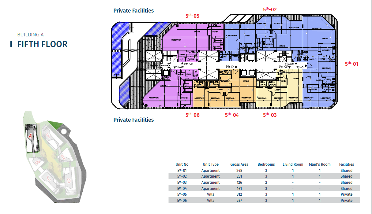 Floor plan for duplex at Bloomfields