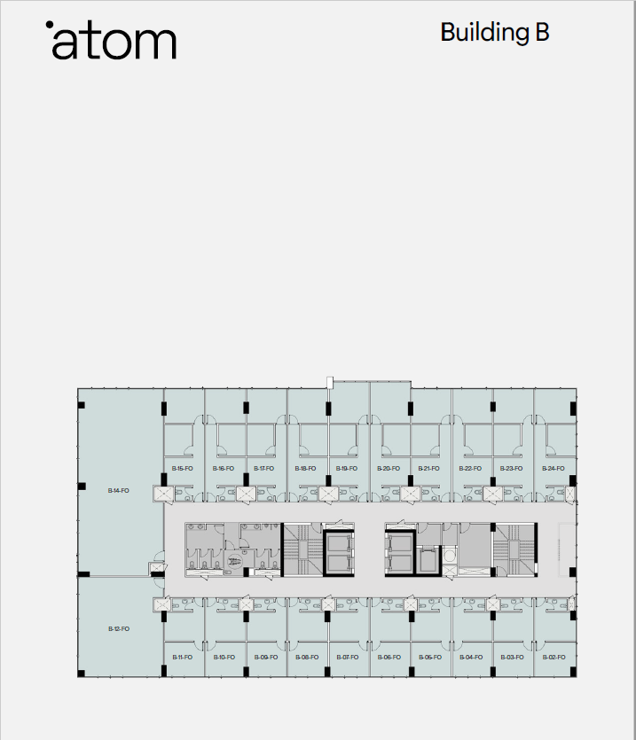 Floor plan for  at Atom