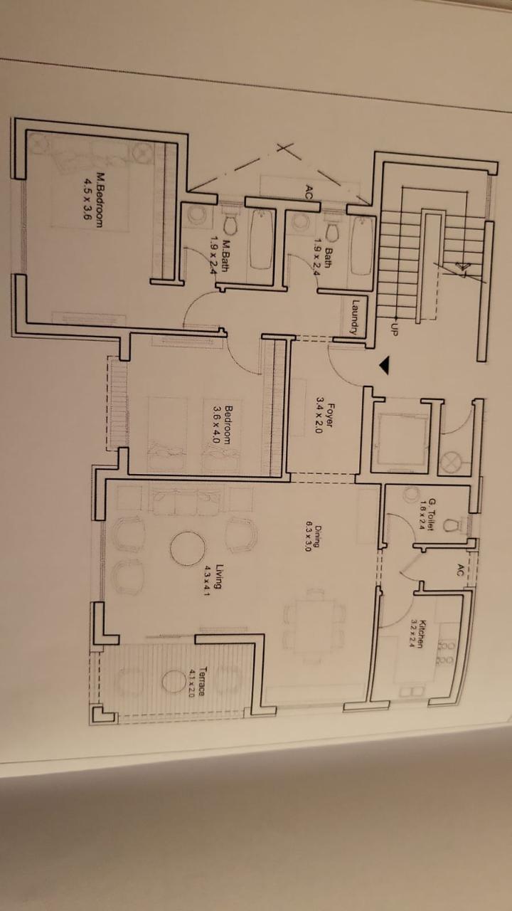 Floor plan for apartment at DISTRICT 5