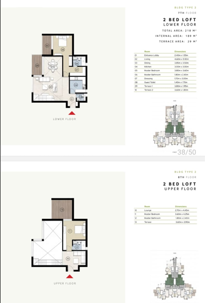 Floor plan for duplex at ZED East