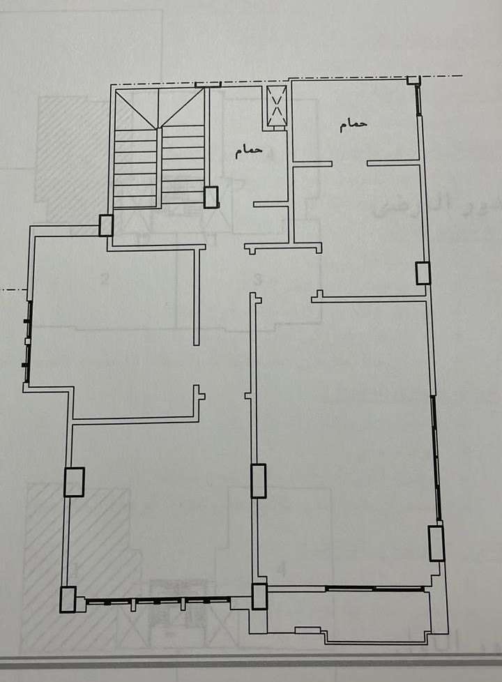Floor plan for duplex at Green Square