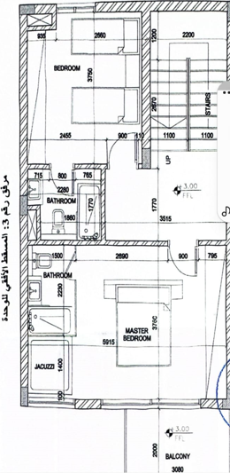 Floor plan for  at Il Monte Galala