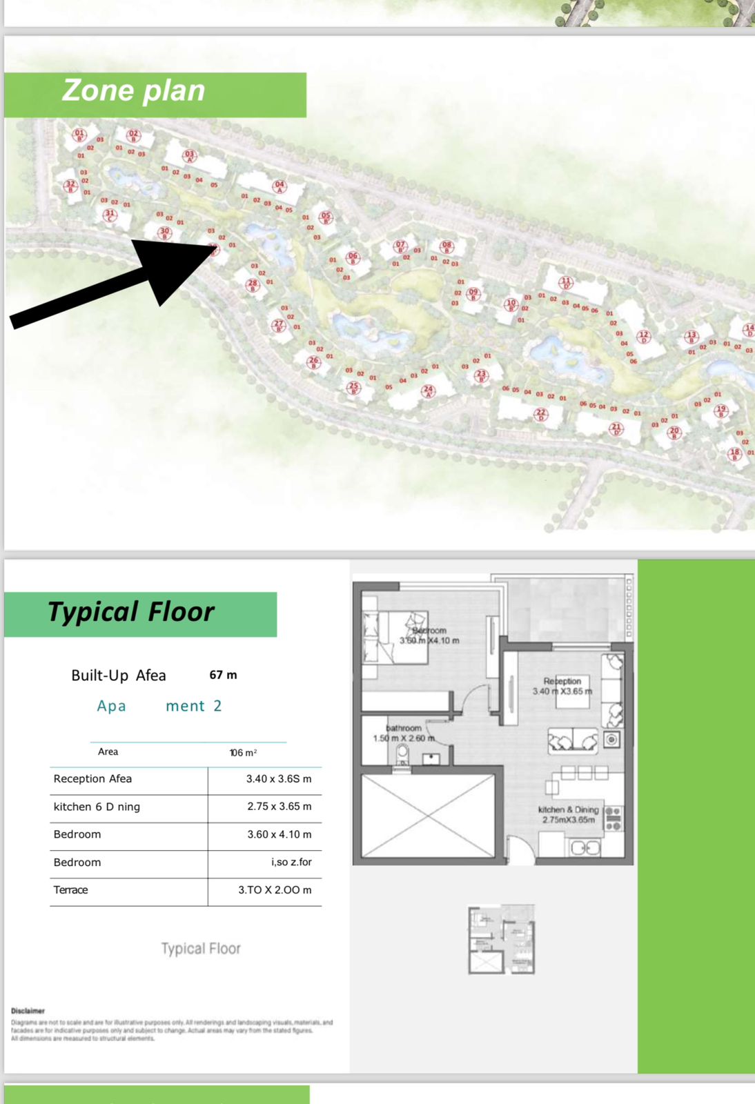 Floor plan for studio at Hyde Park North - Seashore